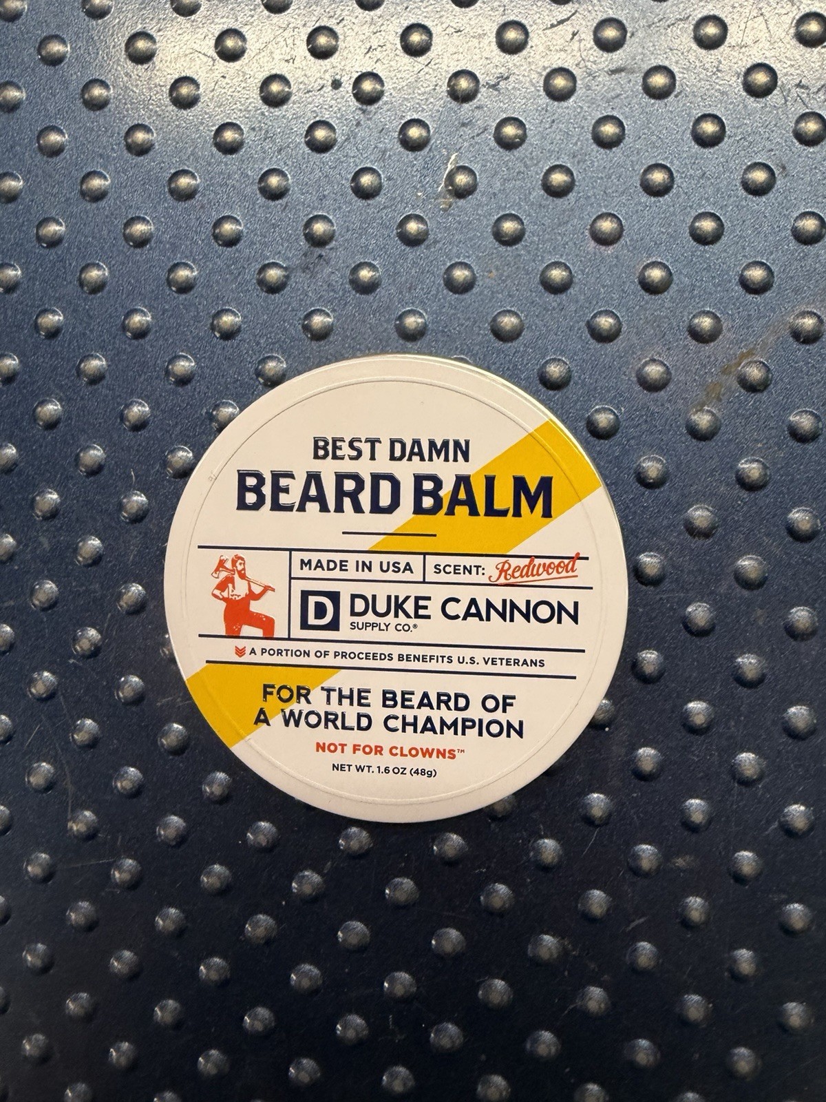 NEW - Duke Cannon Supply Best Damn Beard Balm, 1.6 oz - Free Shipping
