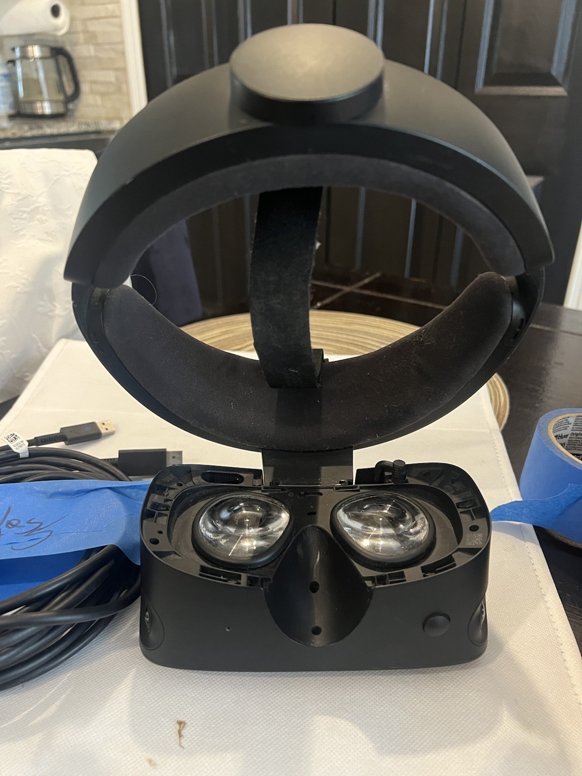 oculus rift s headset Top Head Strap and Cable