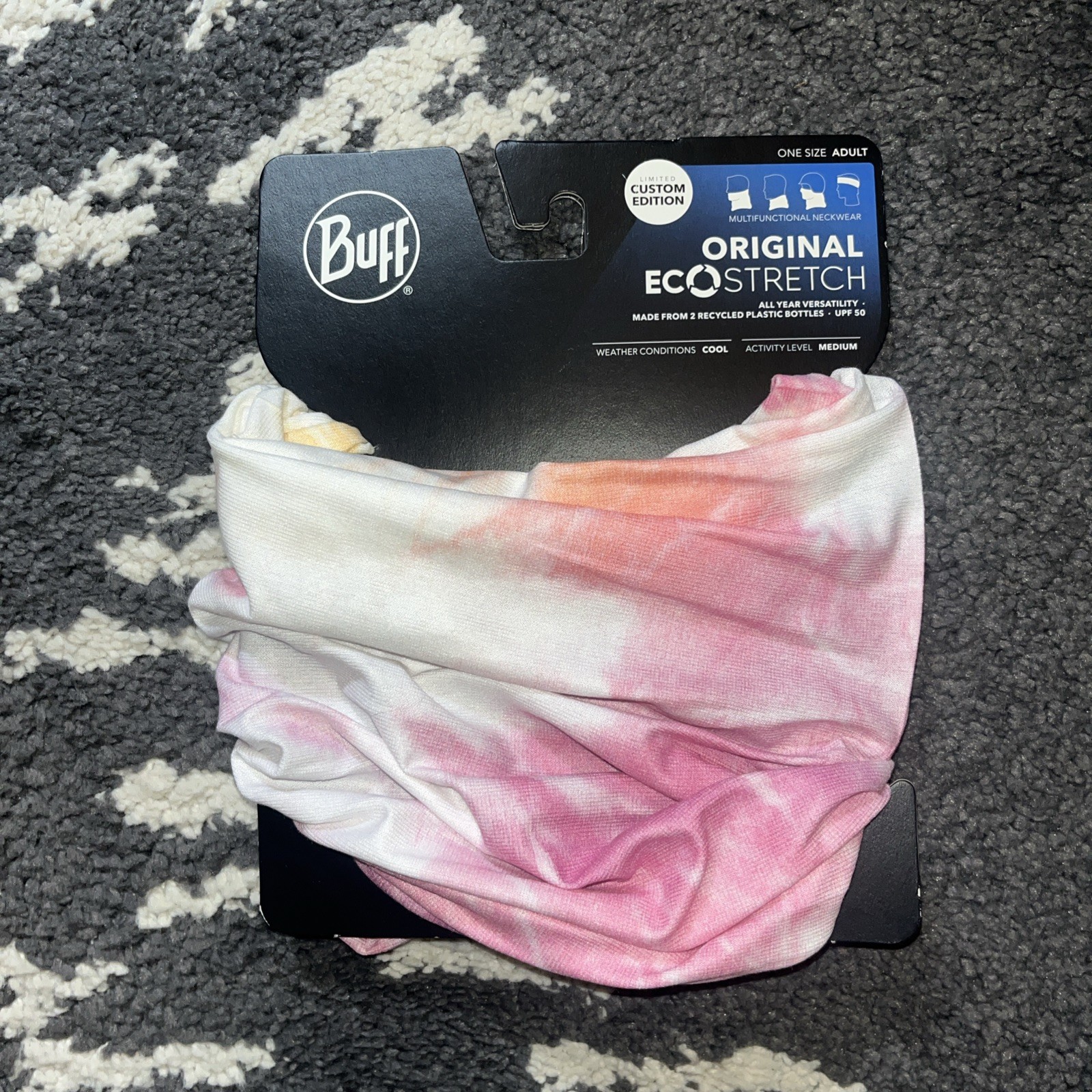 Buff Original EcoStretch Multifunctional Neckwear Keen Tye-Dye One Size New