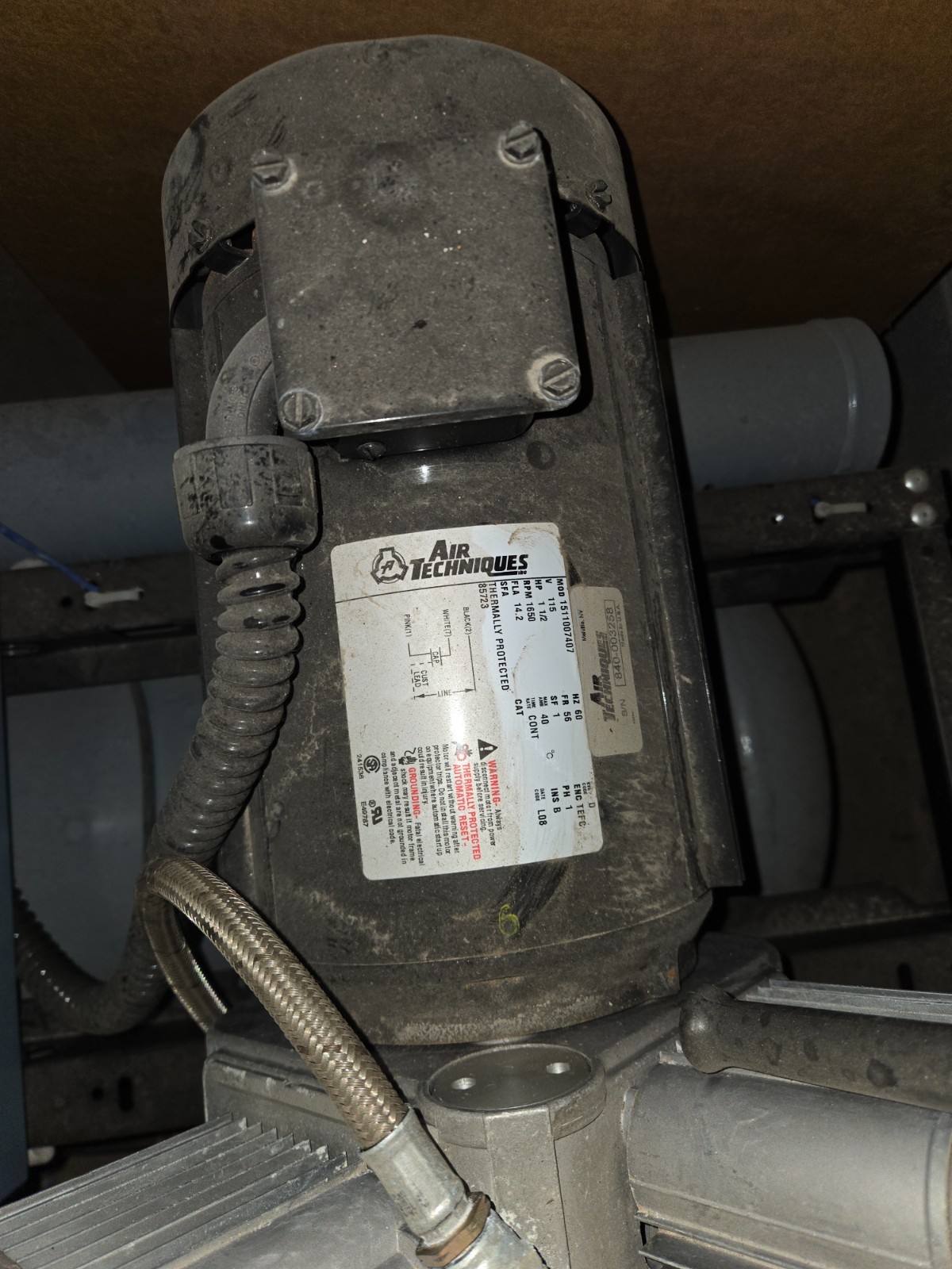 AIR TECHNIQUES model AS21 Dental air compressor 115v