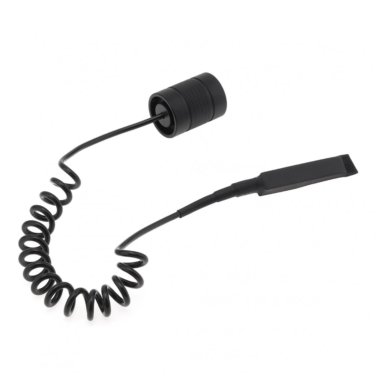 Remote Pressure Switch For C1 / G3 /6P / 9P LED Flashlight, Black Tail Switch