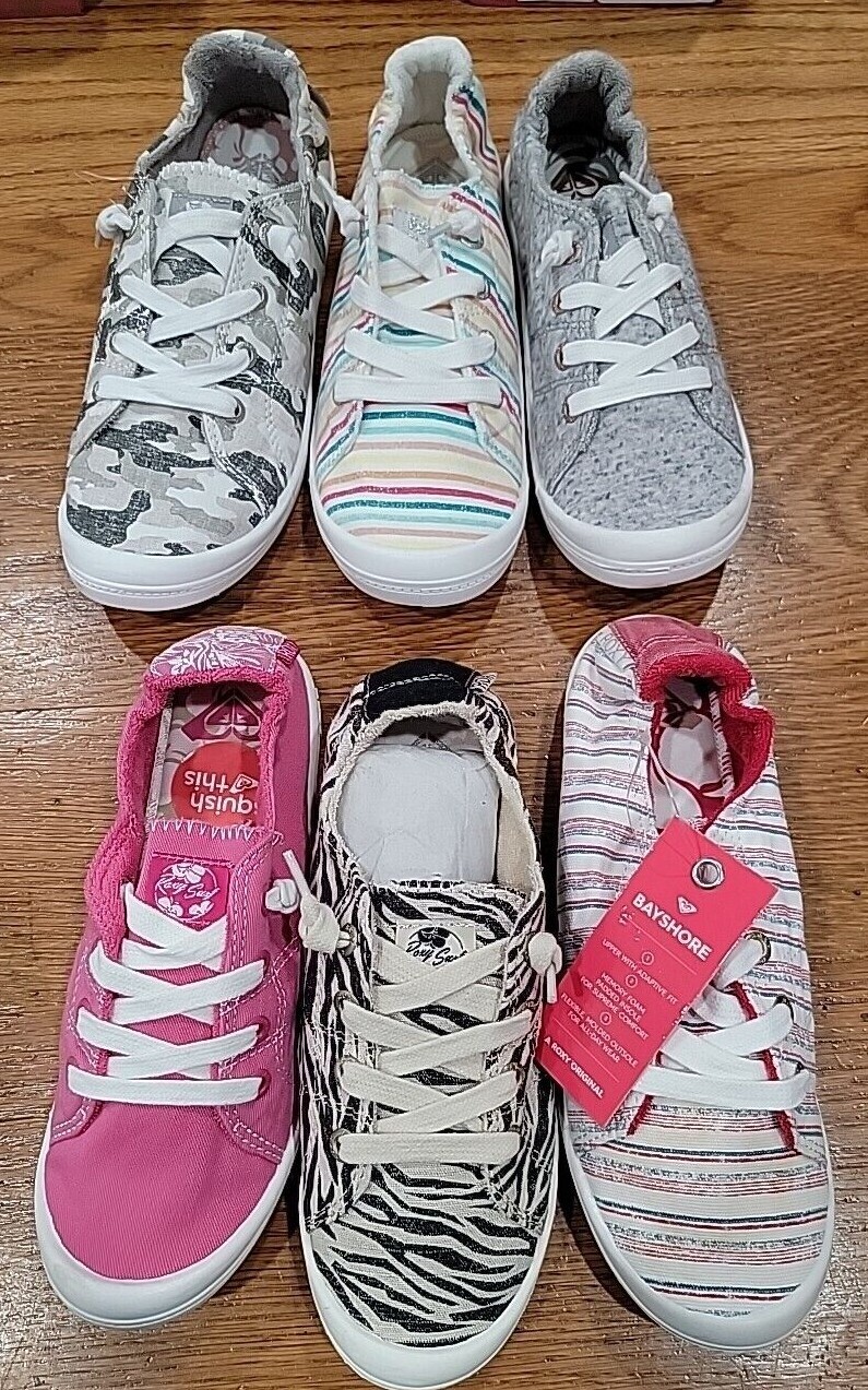 Roxy Bayshore lll Womens Fashion Sneaker Slip On Shoe Choose Size and Color