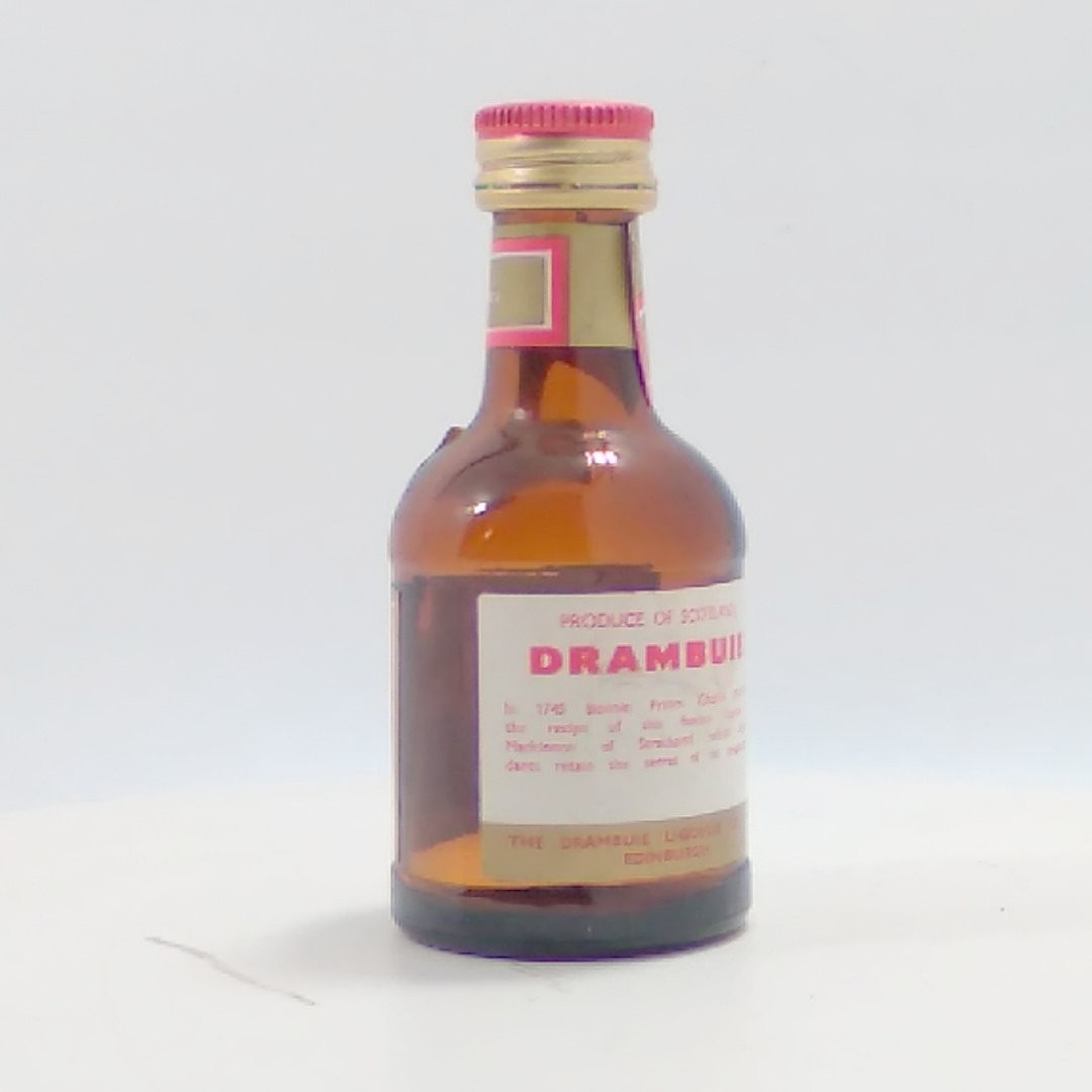 Drambuie Liqueur Scotland Miniature Empty Bottle