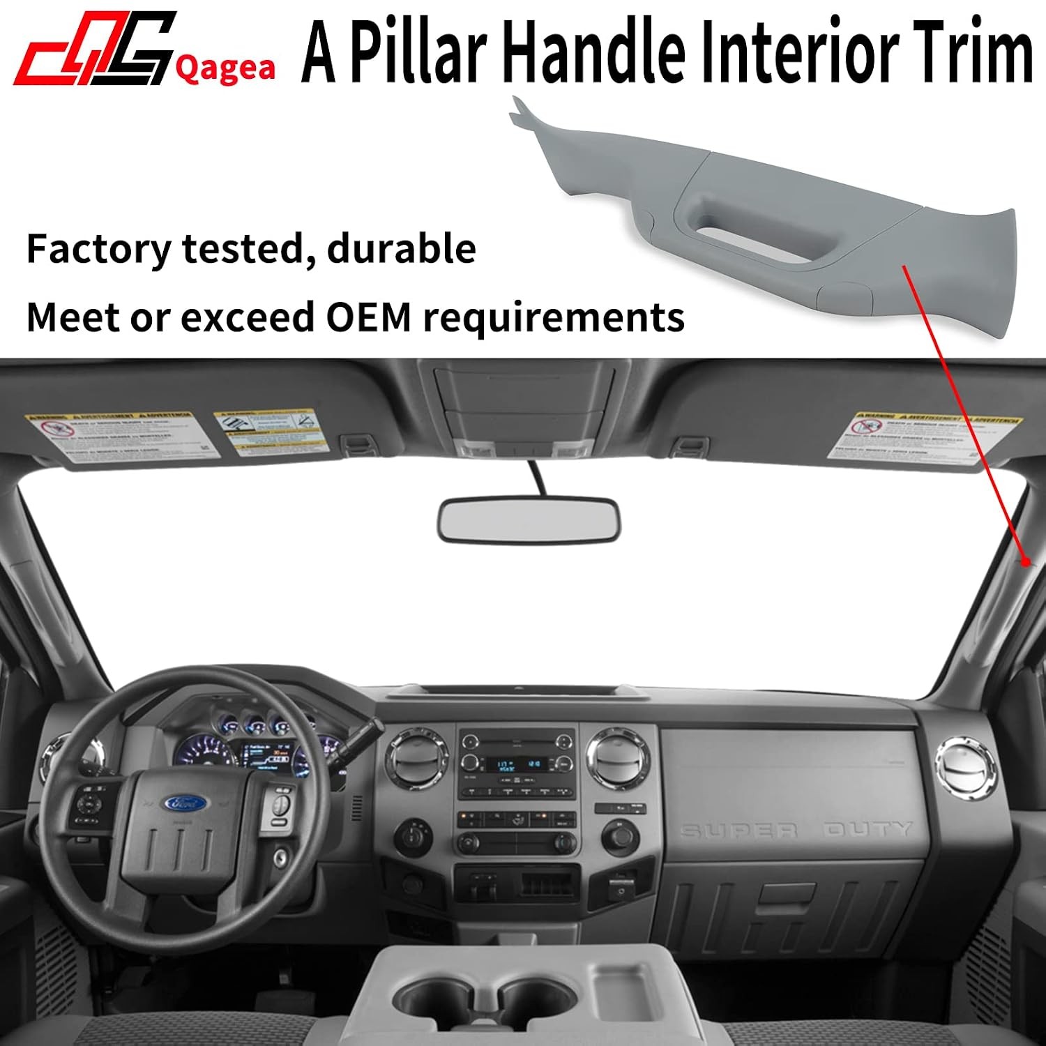 2017 A-Pillar Grab Handle Right Side Passenger Interior Trim Replacement
