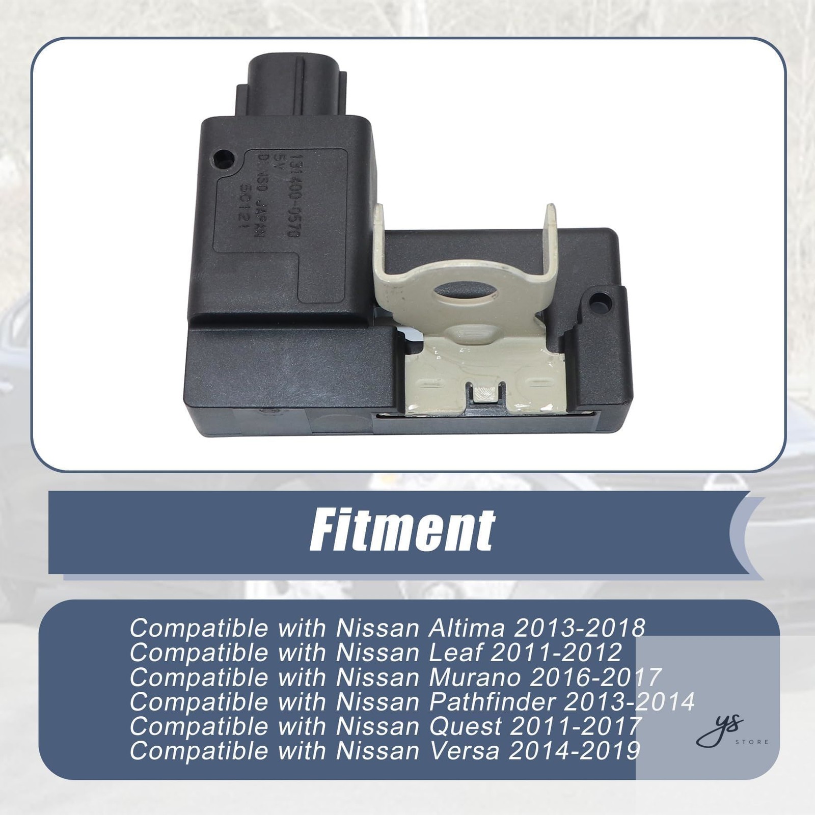 Battery Current Sensor Compatible with Nissan Altima Leaf Murano Pathfinder Ques