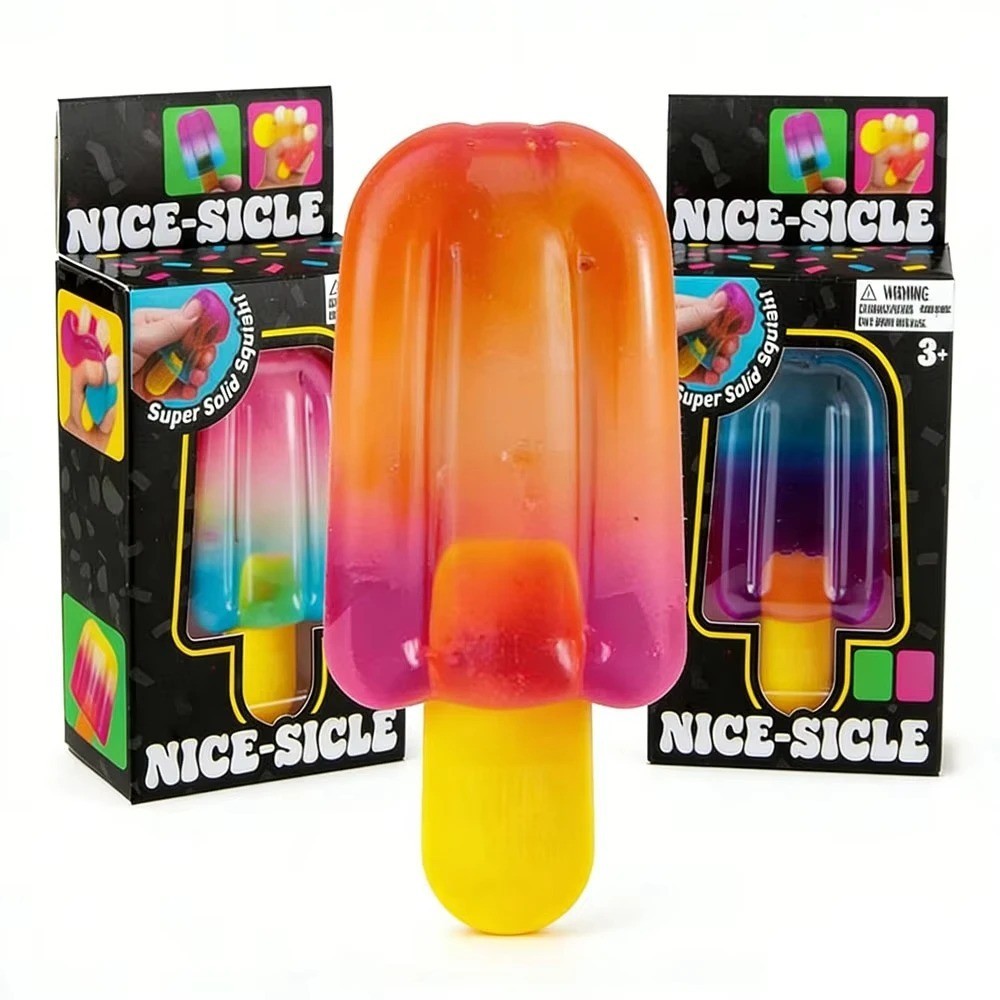 Schylling NeeDoh Popsicle Blind Box Sensory Squishy Cube Stress Relief Gift Toy