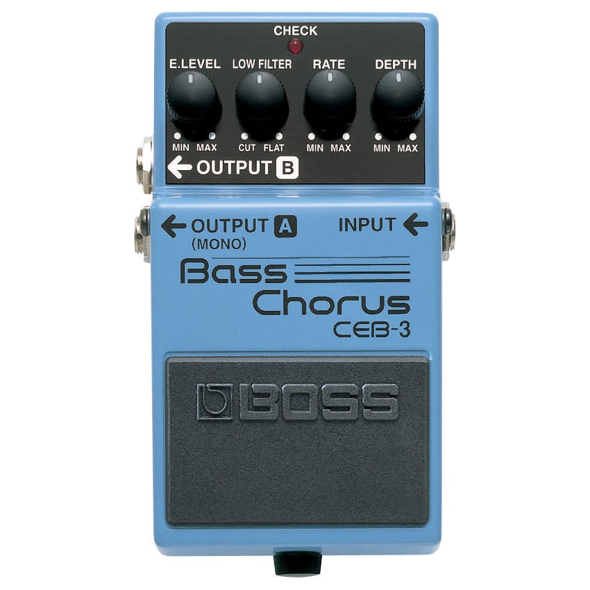 Boss CEB-3 Bass Chorus Bass Effects Pedal