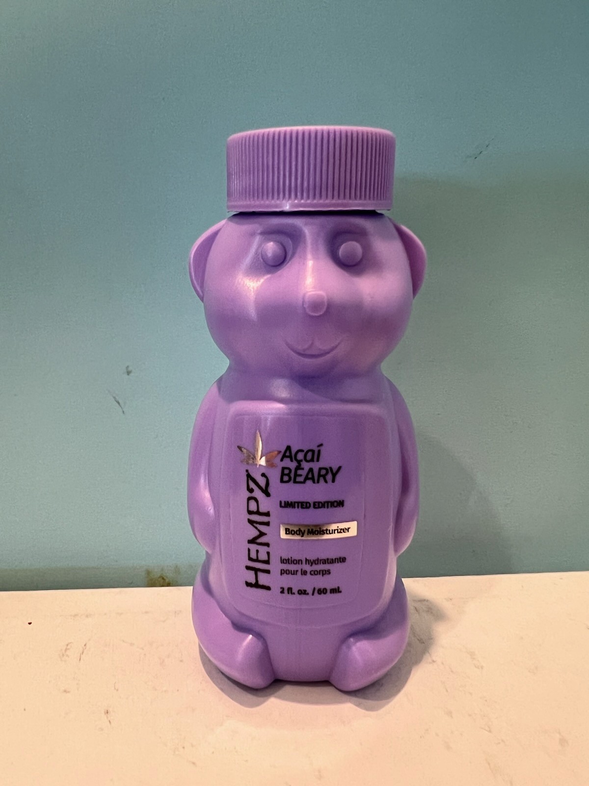 Hempz Acai Beary Body Moisturizer 2oz Limited Edition New & Authentic