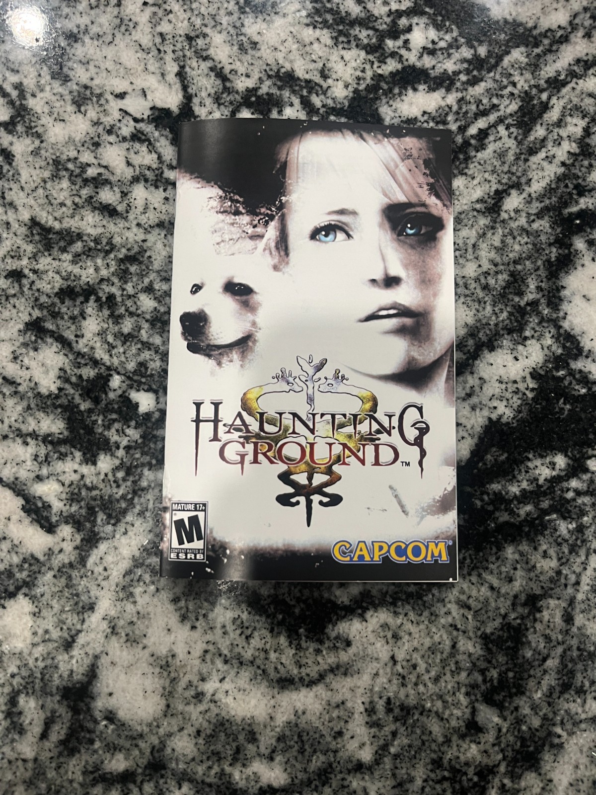 Replacement Manual for Haunting Ground - Sony PS2 Instruction Booklet
