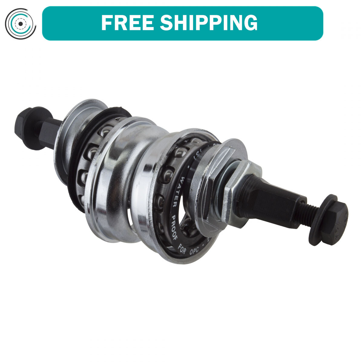 Sunlite BB Conversion Kit 24 tpi 68mm SQR JIS 122mm