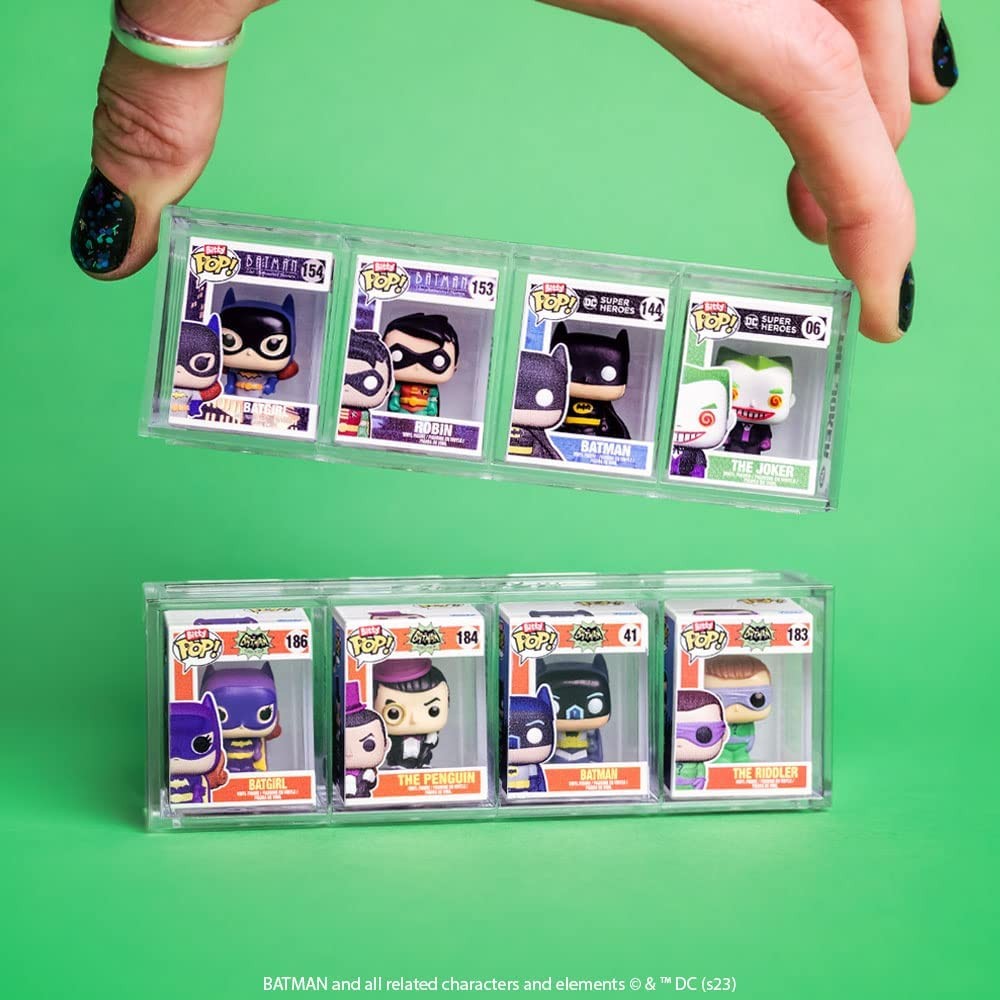 Funko Bitty Pop! DC Mini Collectible Toys - Harley Quinn, Poison Ivy, The Joker