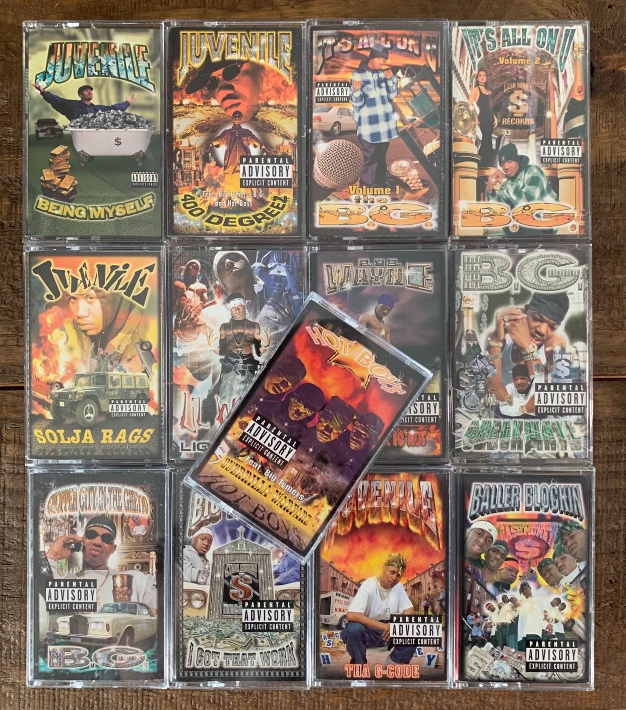 90s - 2000s Cash Money Records DVD Myxer *35 official music videos* (Brand New)