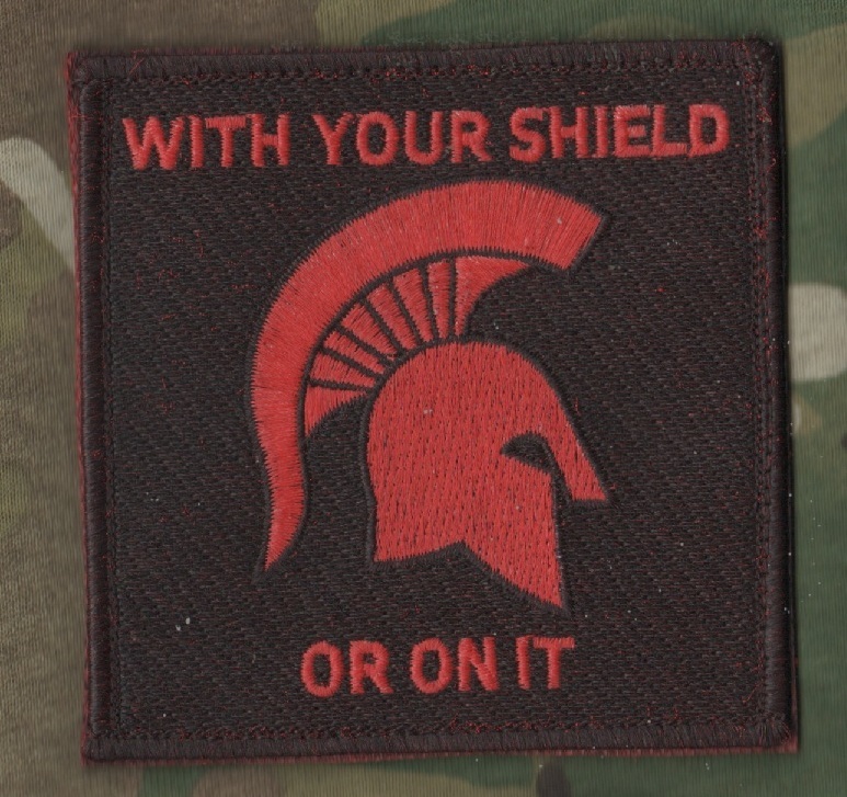 SPECIAL WARFARE SEAL TEAM 3 ODA OPERATOR burdock PATCH: w/Your Shield or On It
