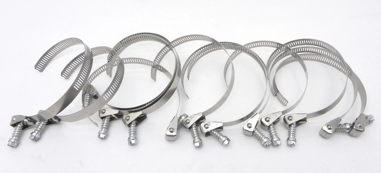 Stainless Steel Hose Clamp 2-3/4" Dia (Lot of 13)