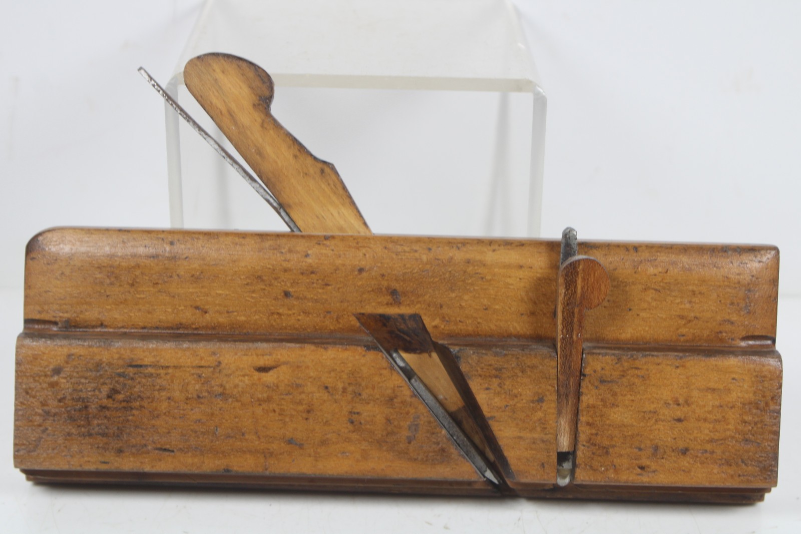 Antique Vintage 3/8"  Side Bead Woodworking Moulding Plane Inv#CS23
