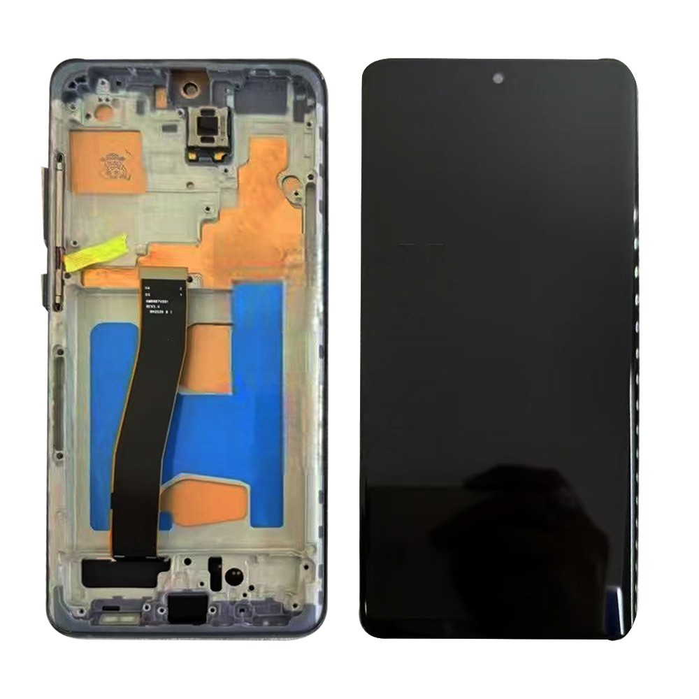 For Samsung Galaxy S20 Ultra G988U/U1 LCD Display Touch Screen Frame Replacement