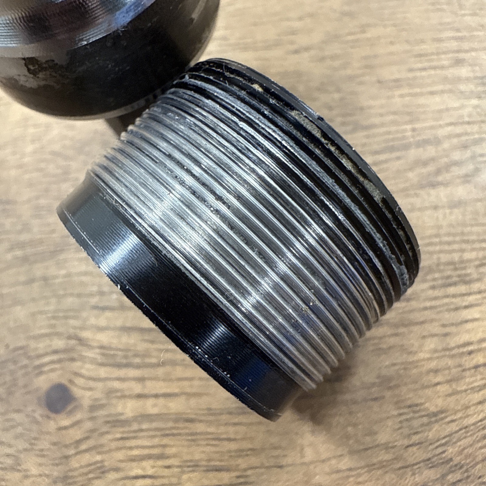 Shimano Deore XT BB-UN72 Bottom Bracket Square Taper 73mm 107mm Worn Threads