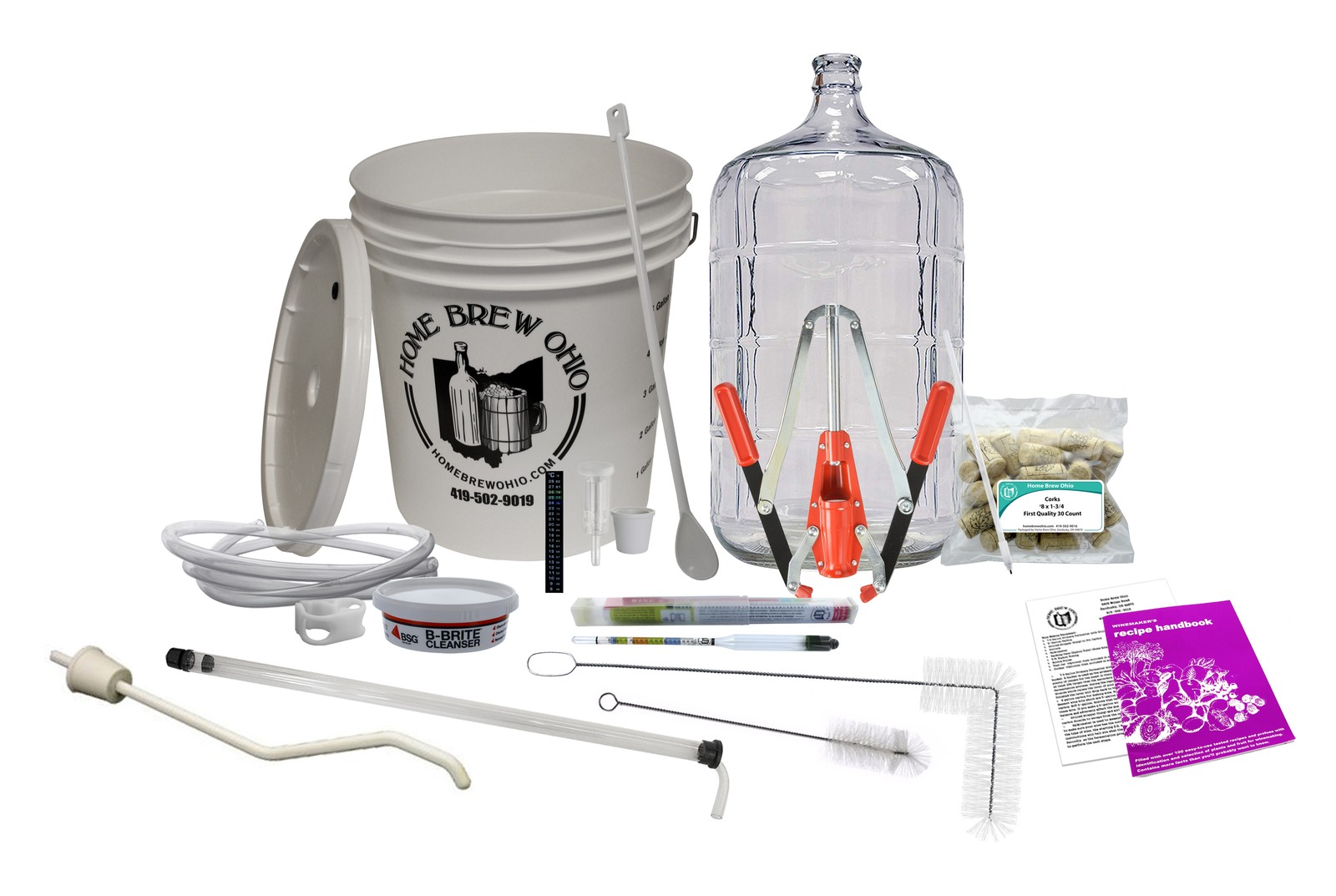 Deluxe Wine Making Kit (HQD wine kit)