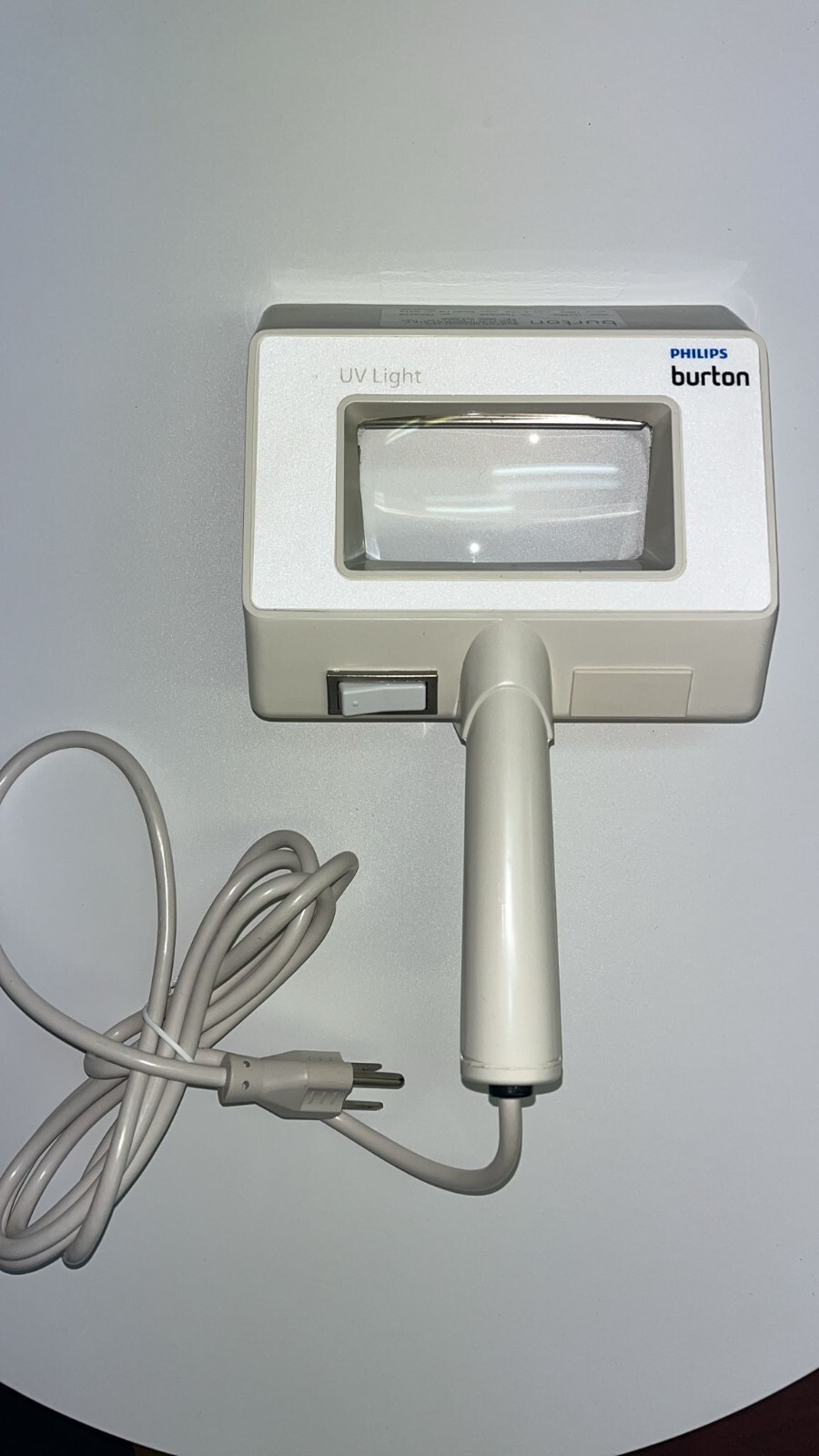 Philips burton UV502 Light Medical Exam Light, Handheld, wNew Bulbs