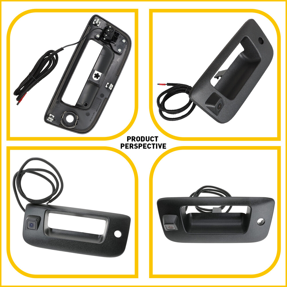 For Chevy Silverado/GMC Sierra 2007-2013 Rear View Backup Tailgate Handle Camera