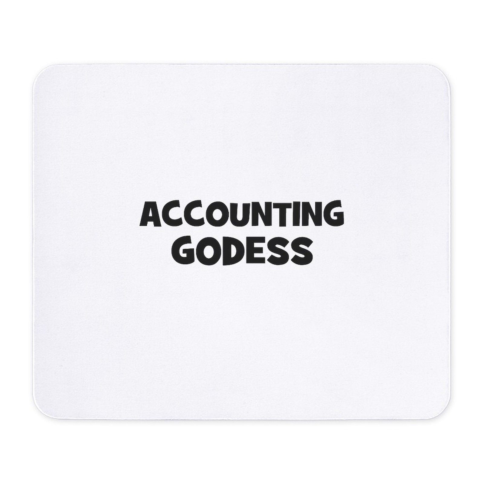 CafePress Accounting Godess Mousepad  (146191066)