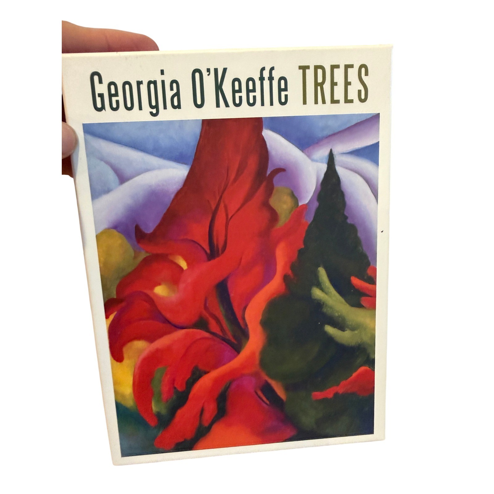 Georgia O'Keeffe Trees Notecards 5x7 19/29 Cards Multicolor Art Stationery