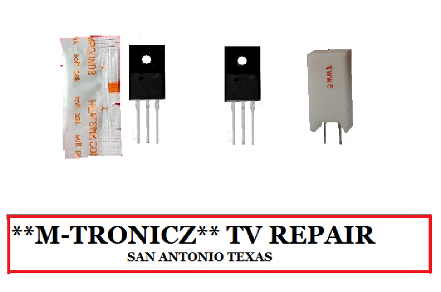 VIZIO   JVC    0500-0412-1000   POWER SUPPLY   REPAIR PACK  KIT