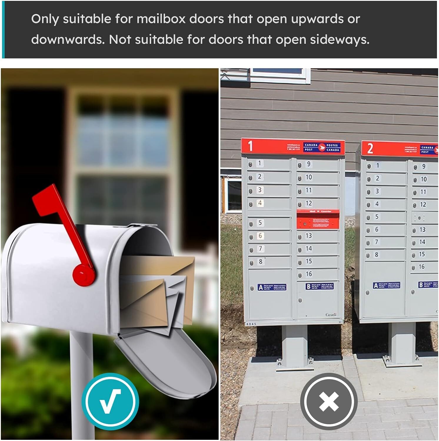 Mailbox Alert - Mail Wireless Remote Mail Notification System 200ft-USA