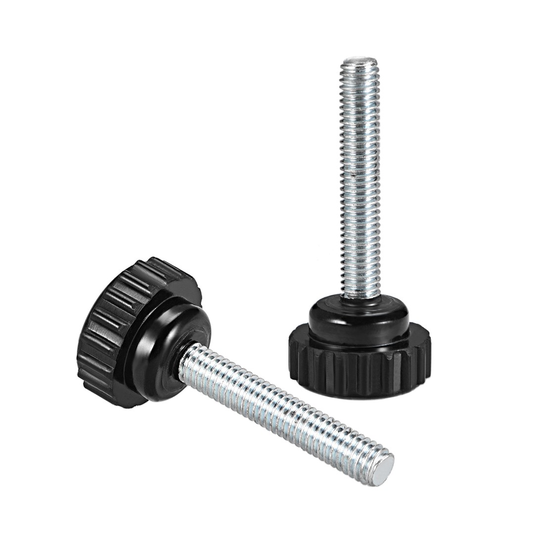 M6 x 40mm male thread knurled locking knobs 10 pcs