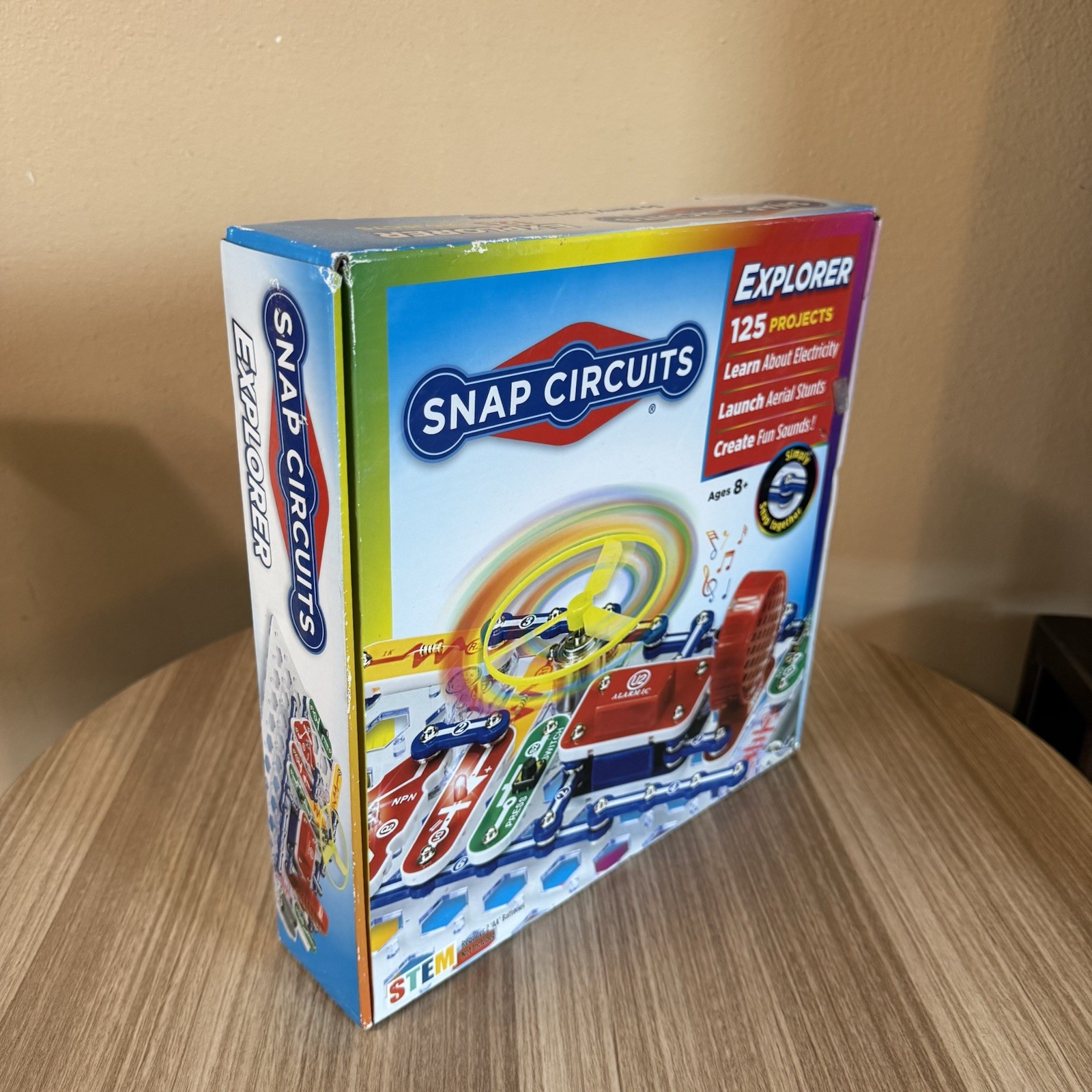 Snap Circuits Explorer Skill Builder Science Kit STEM 125 Projects Brand New!