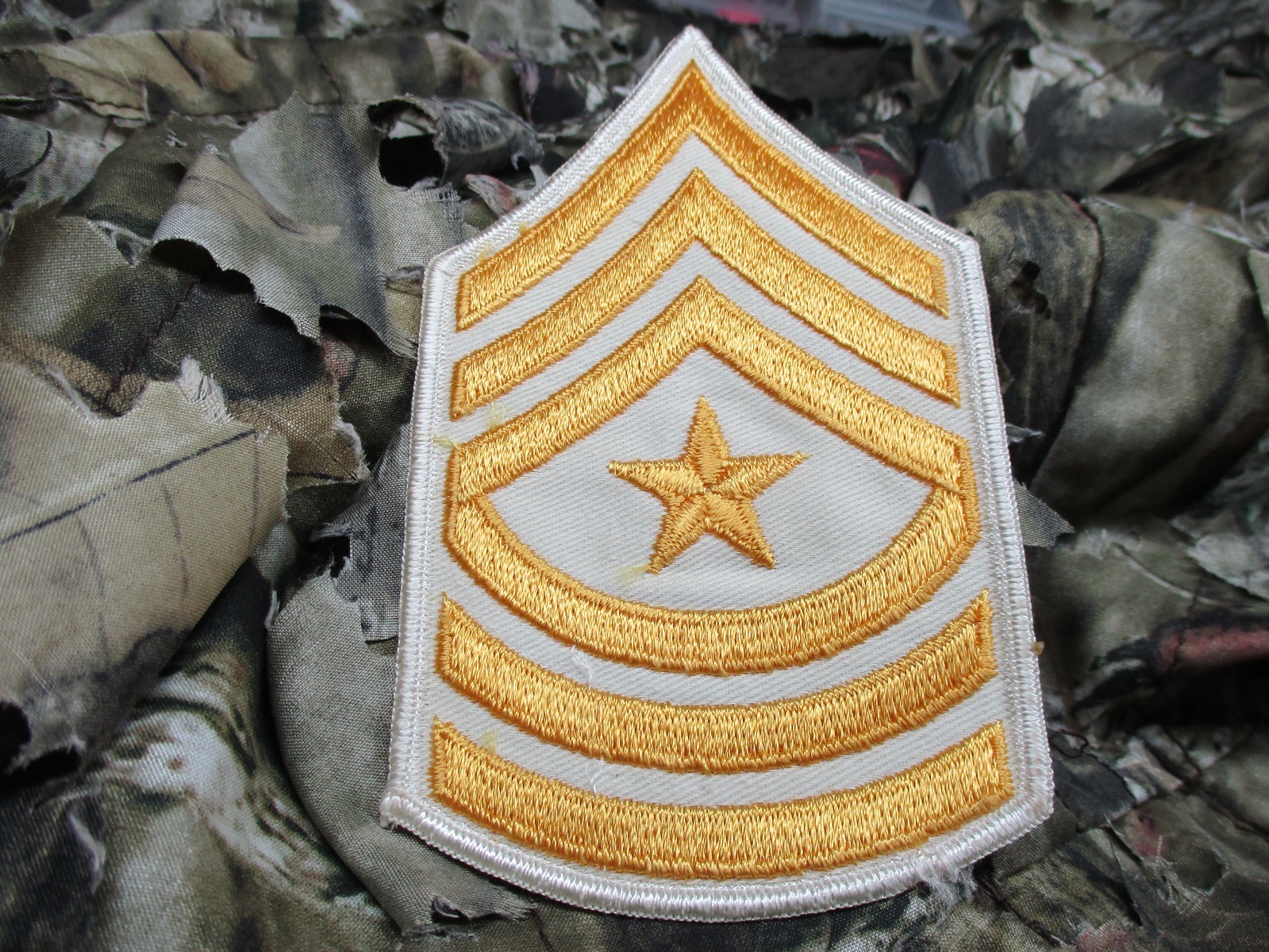 Sergeant Rank Patch