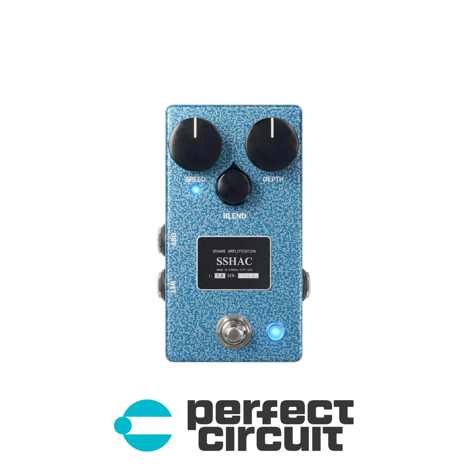 Browne Amplification SSHAC Chorus Pedal EFFECTS - NEW - PERFECT CIRCUIT