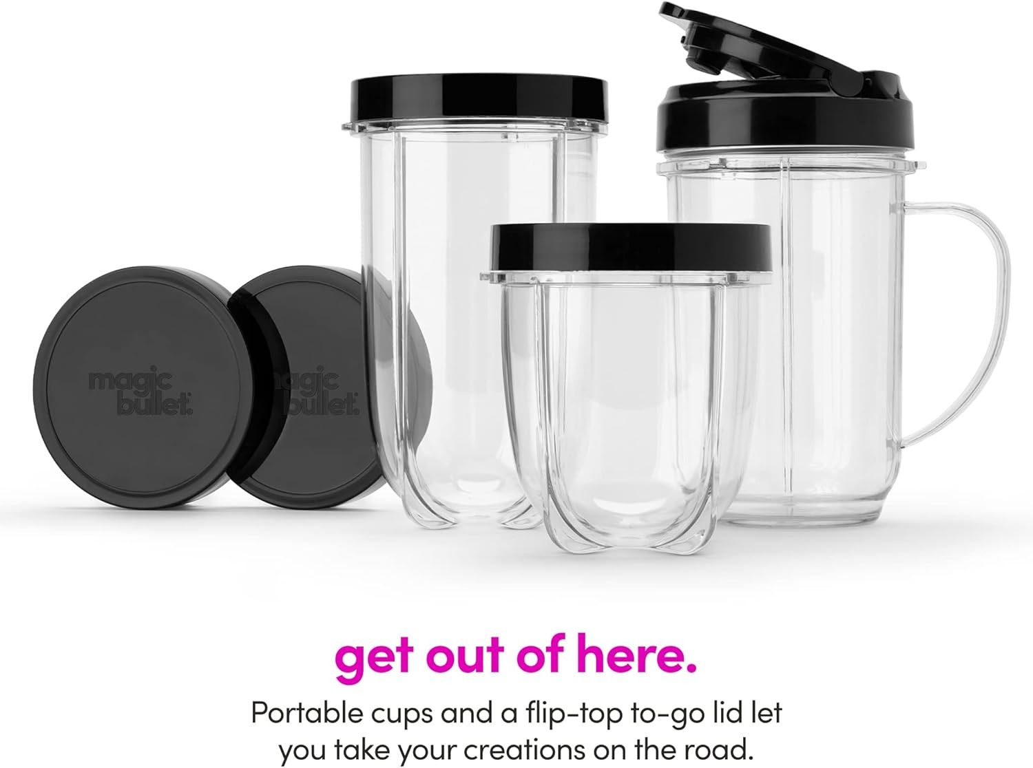 11 Piece Set Small Portable Electric Blender Silver Multi-functional Mixer