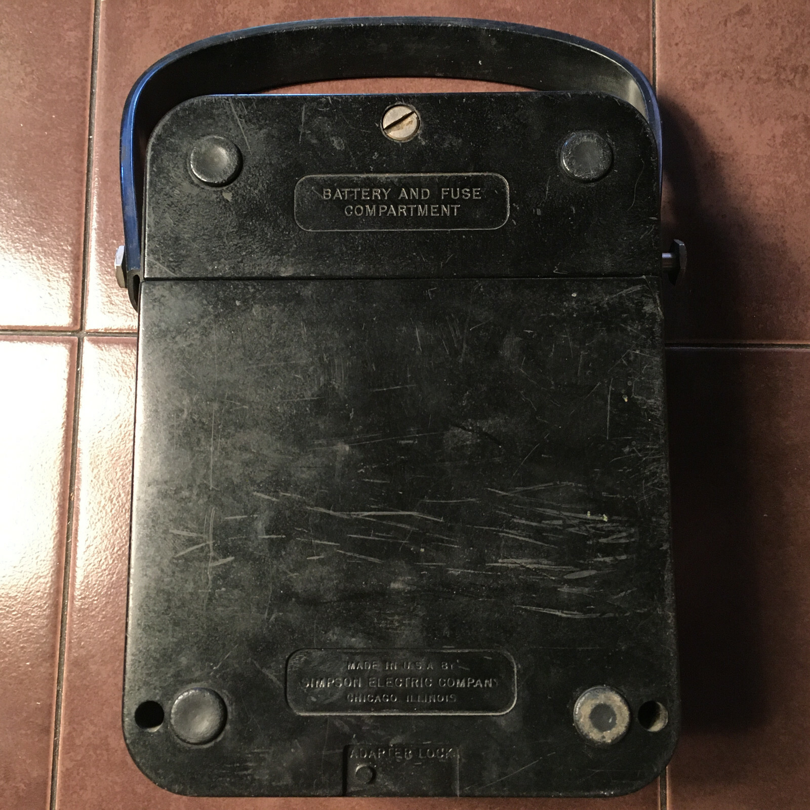 Simpson 260 Analog Meter, Series 6M