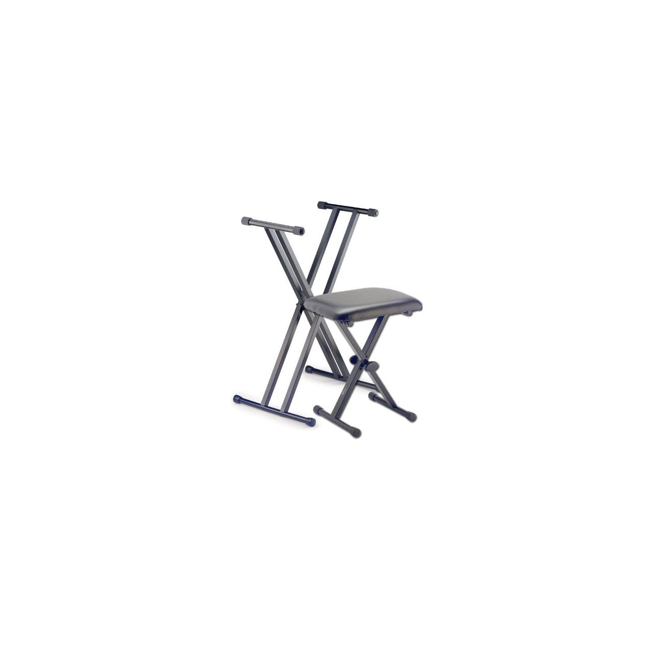 ZOUNDHOUSE Bundle - Height Adjustable Keyboard Stand And Seat - Set Offer