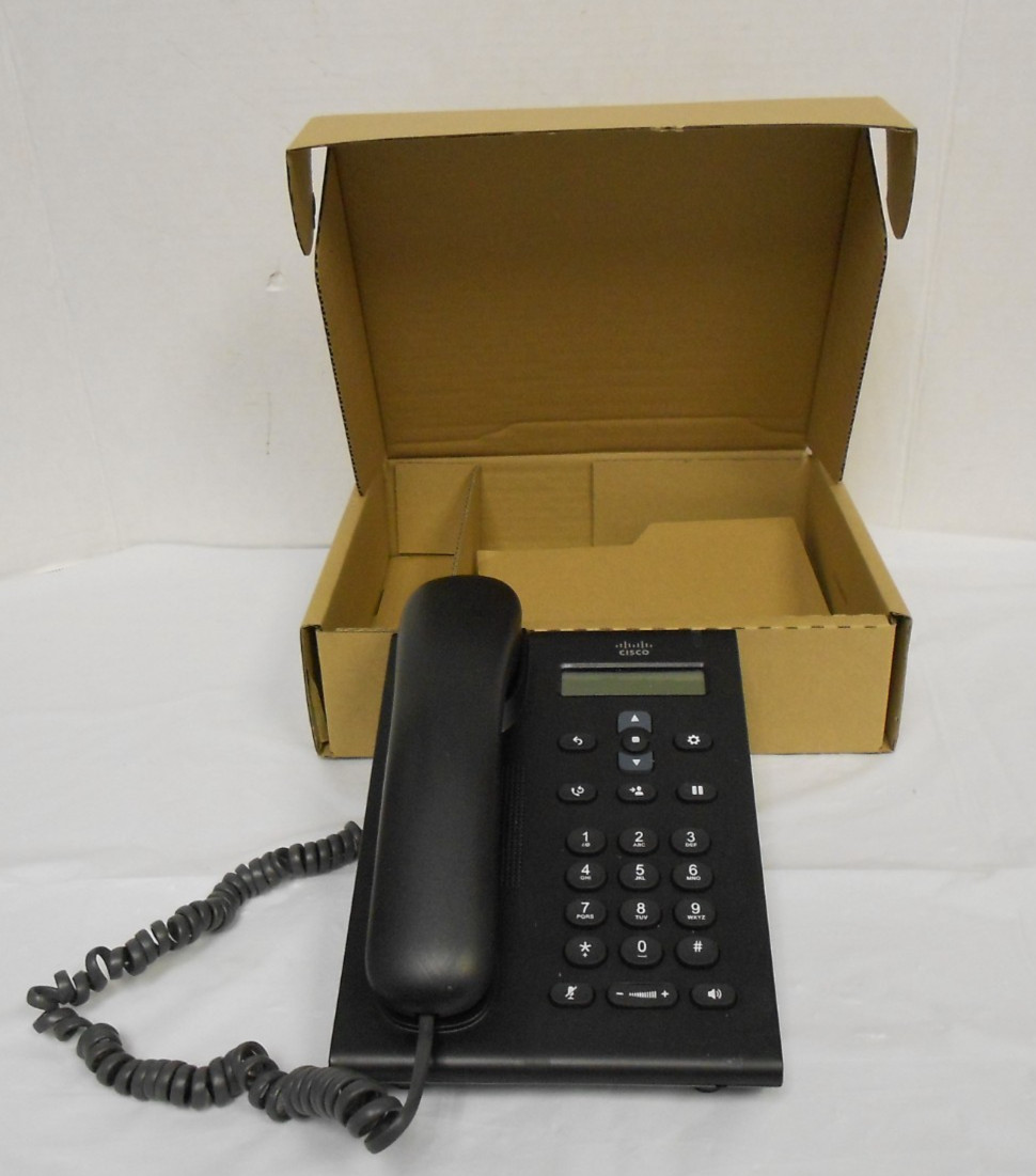 Cisco CP-3905 Unified SIP Phone Charcoal Standard Handset