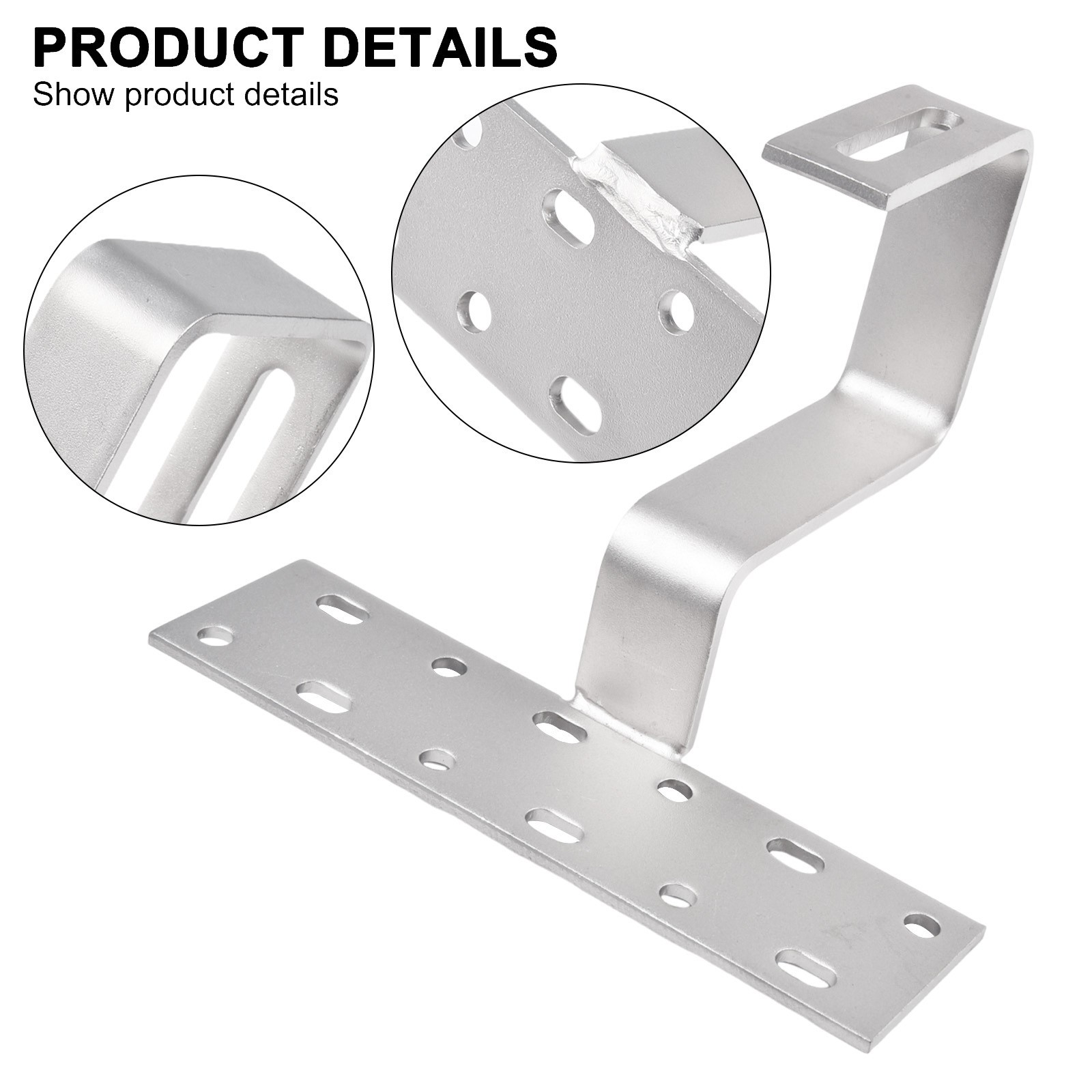 Solar Panel Bracket Roof Hook Side Mounting Accessories Stainless Steel