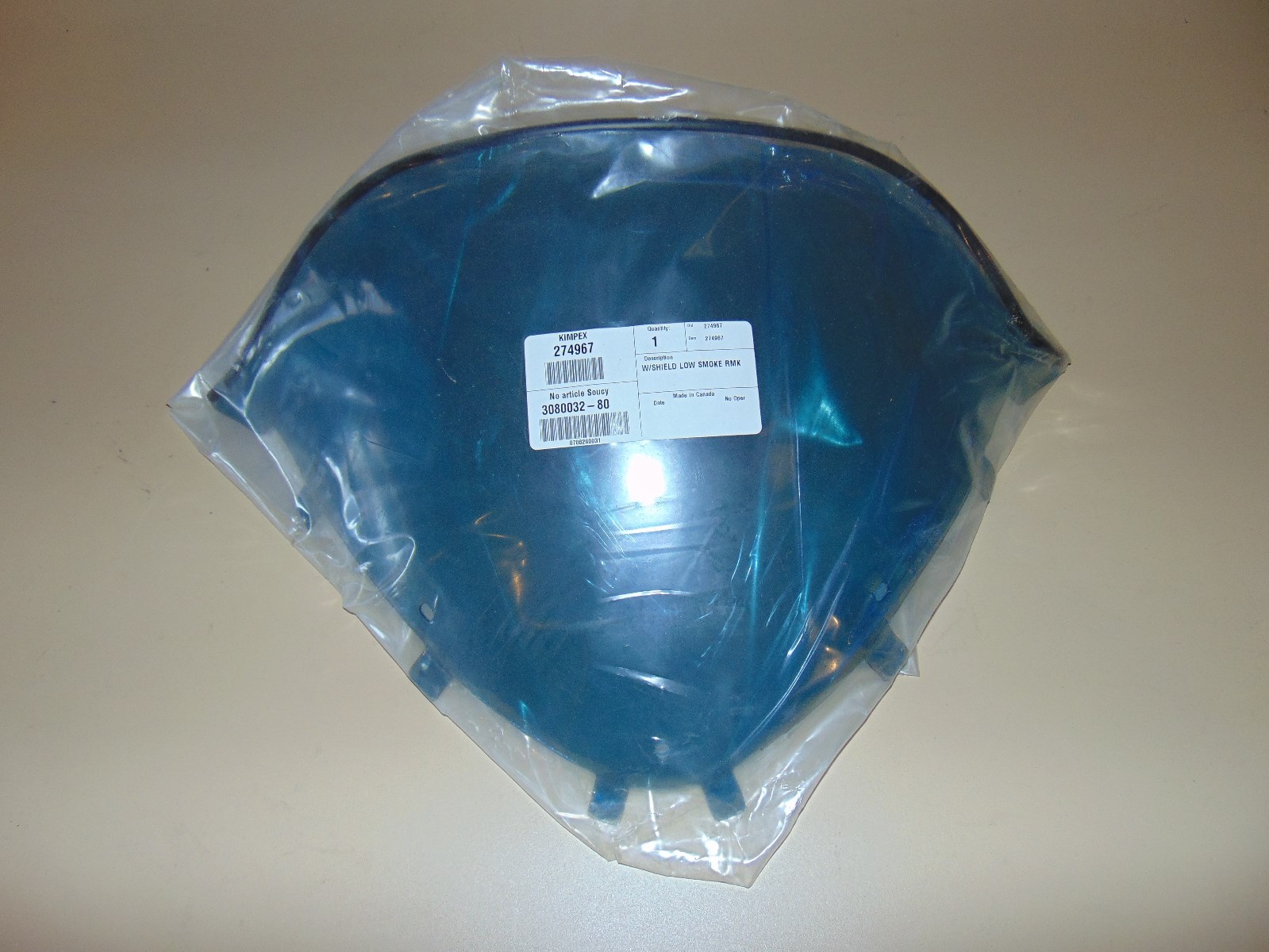 Kimpex 274967 Snowmobile Windshield Low Smoke Polaris IQ