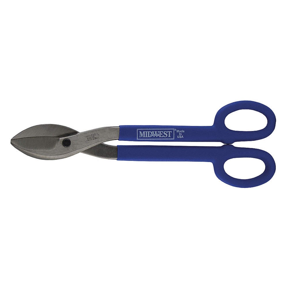 MIDWEST SNIPS MWT-167B Tinners Snips,Straight,16 In 34RF95