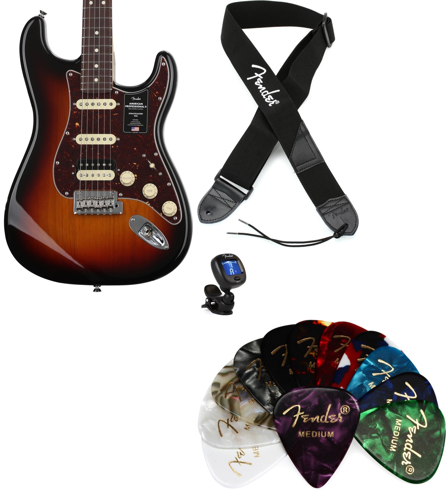 Fender 0113910700 + Fender 0239978005 + Fender 0990662080 + Fender 09803003