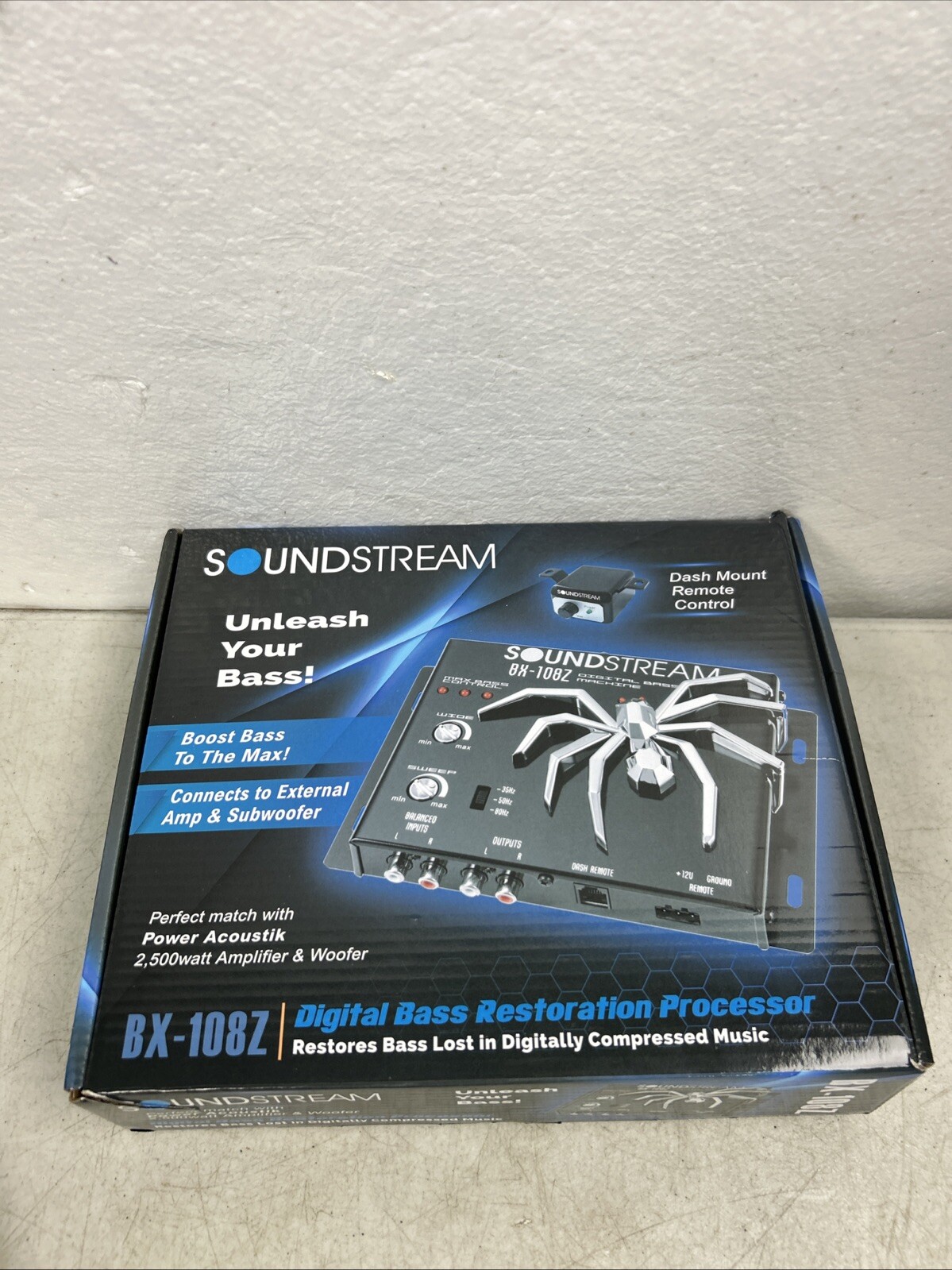 Soundstream BX-108Z Digital Bass Restoration Processor NEW -