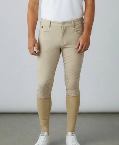 Quadriga [BOND] Eyelet Culottes for Men / Logo G