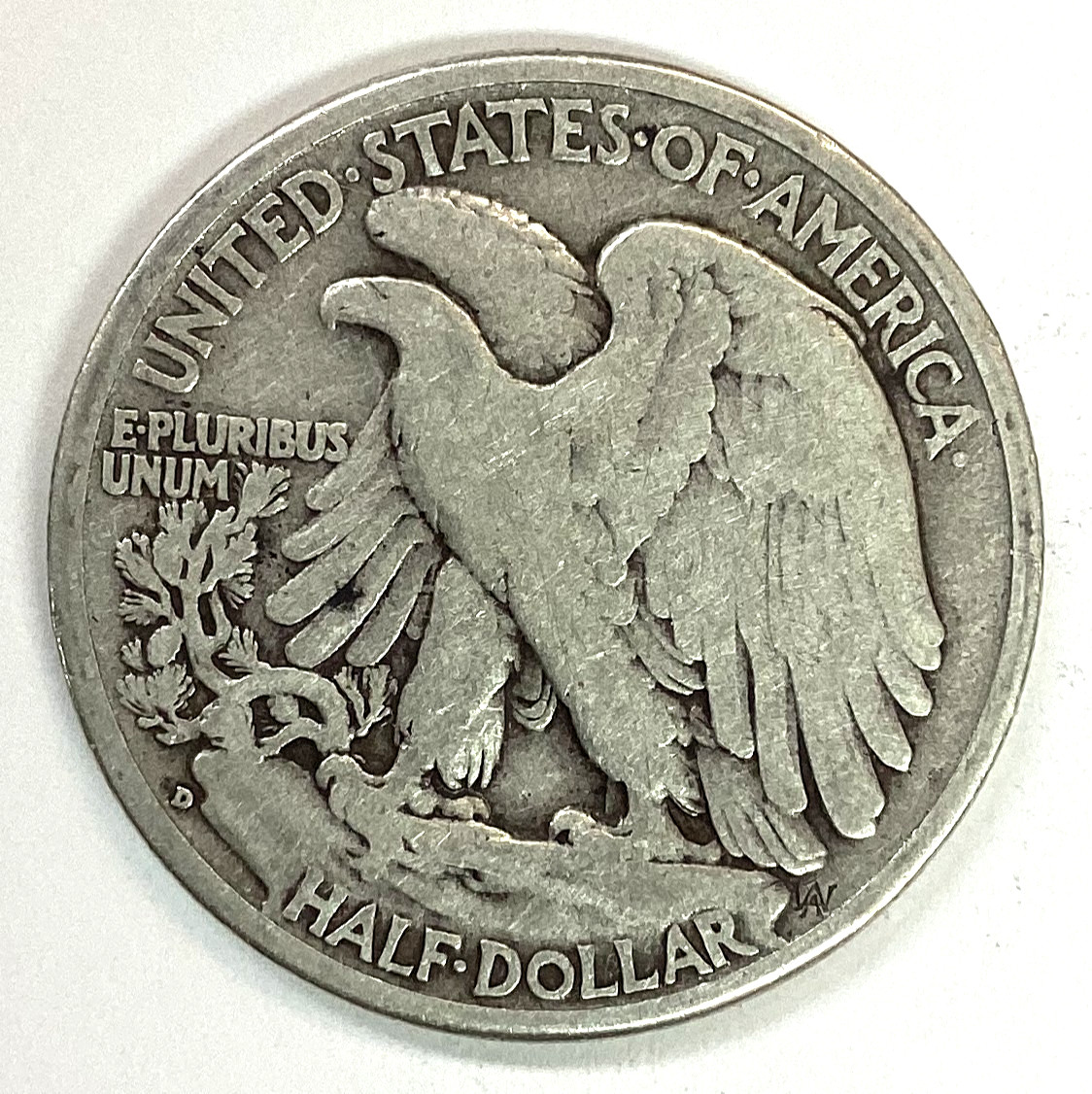 1941-D Walking Liberty Half Dollar