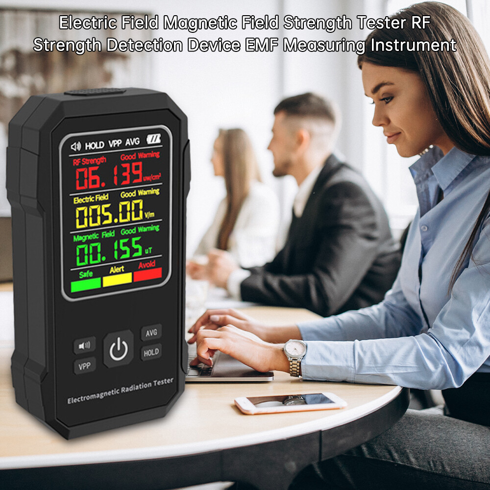 Electromagnetic Field Tester Digital Sensor Reader EMF Meter Radiation Detector