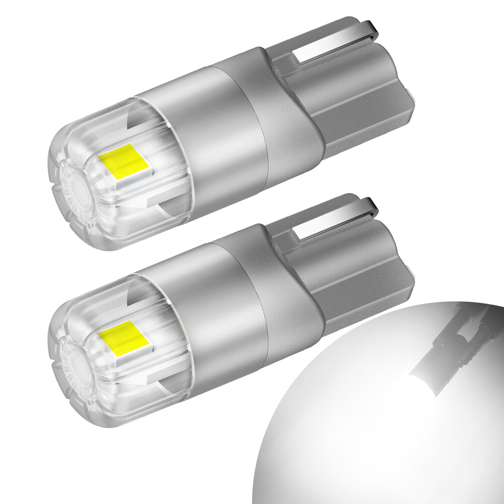 AUXITO T10 LED License Plate Bright White 168 Light Bulb 6000K Super 194 2825