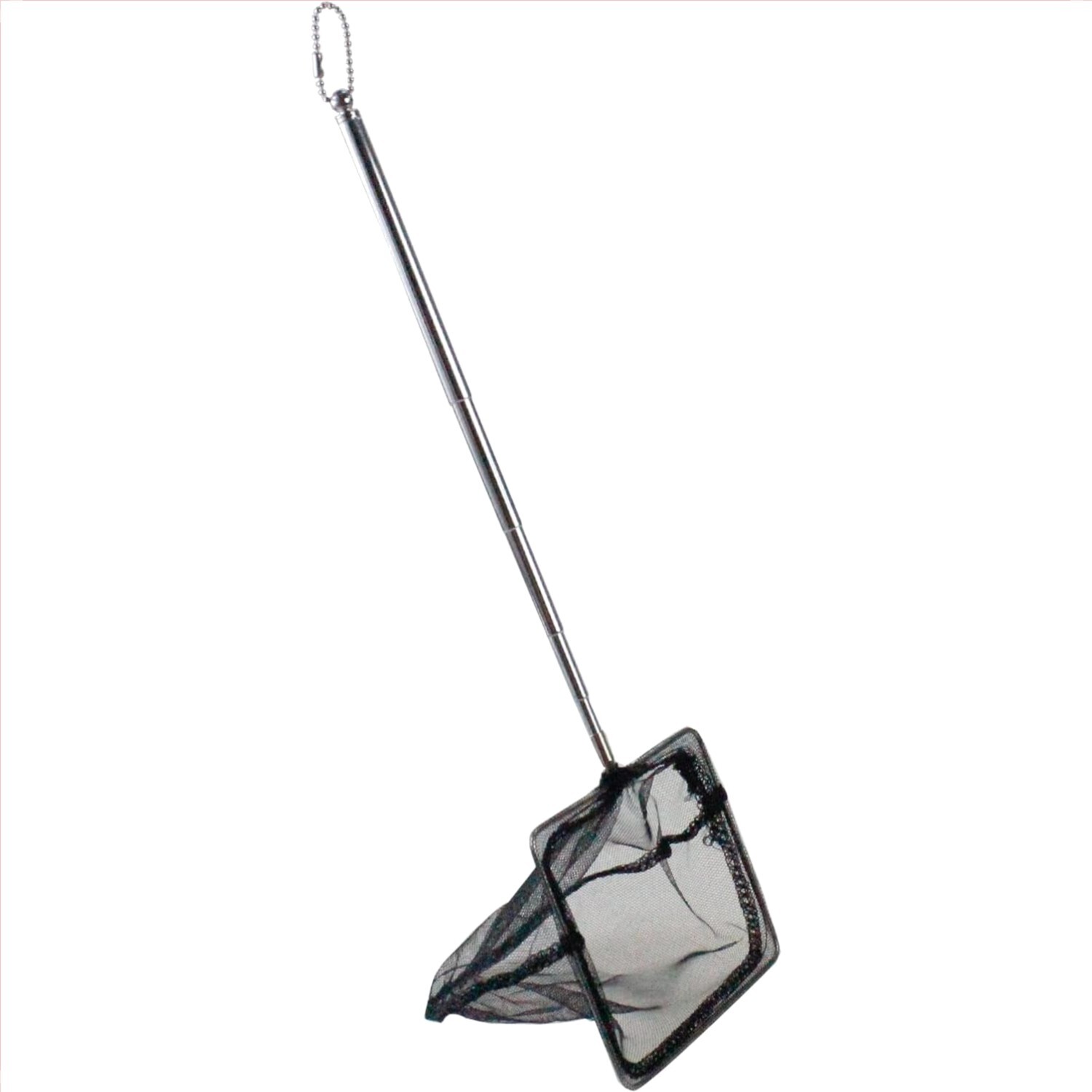 Telescopic Aquarium Net with 5-Inch Soft Nylon Mesh - Ideal for Fish Care