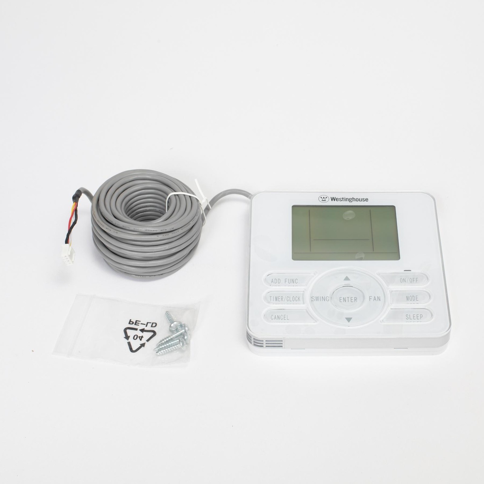 Westinghouse Wired Remote Controller Wall Thermostat WWRCU Mini Split White New