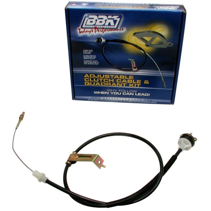 BBK  3517 Mustang Adjustable Clutch Cable - Replacement