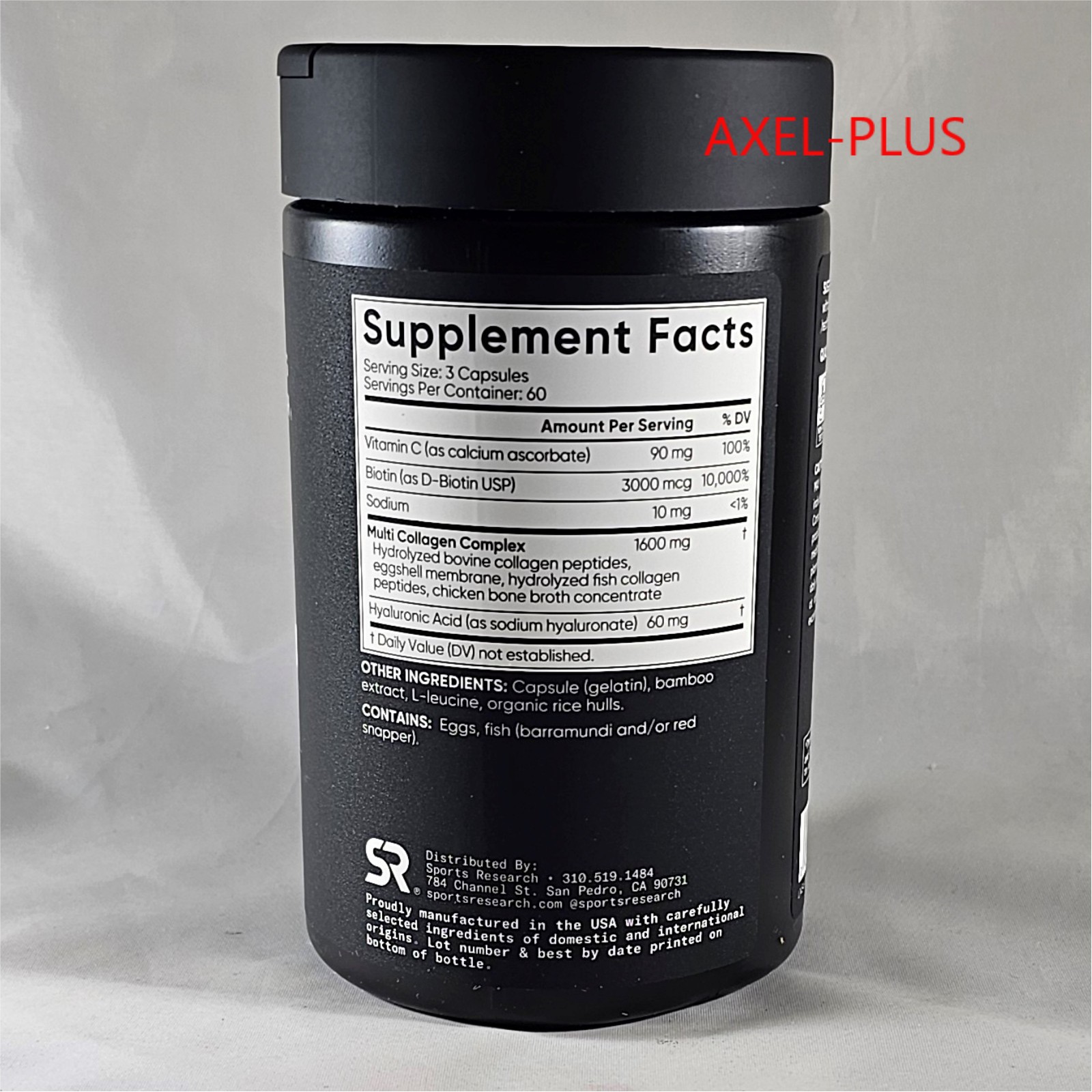 Sports Research Multi Collagen Complex, 180 Capsules