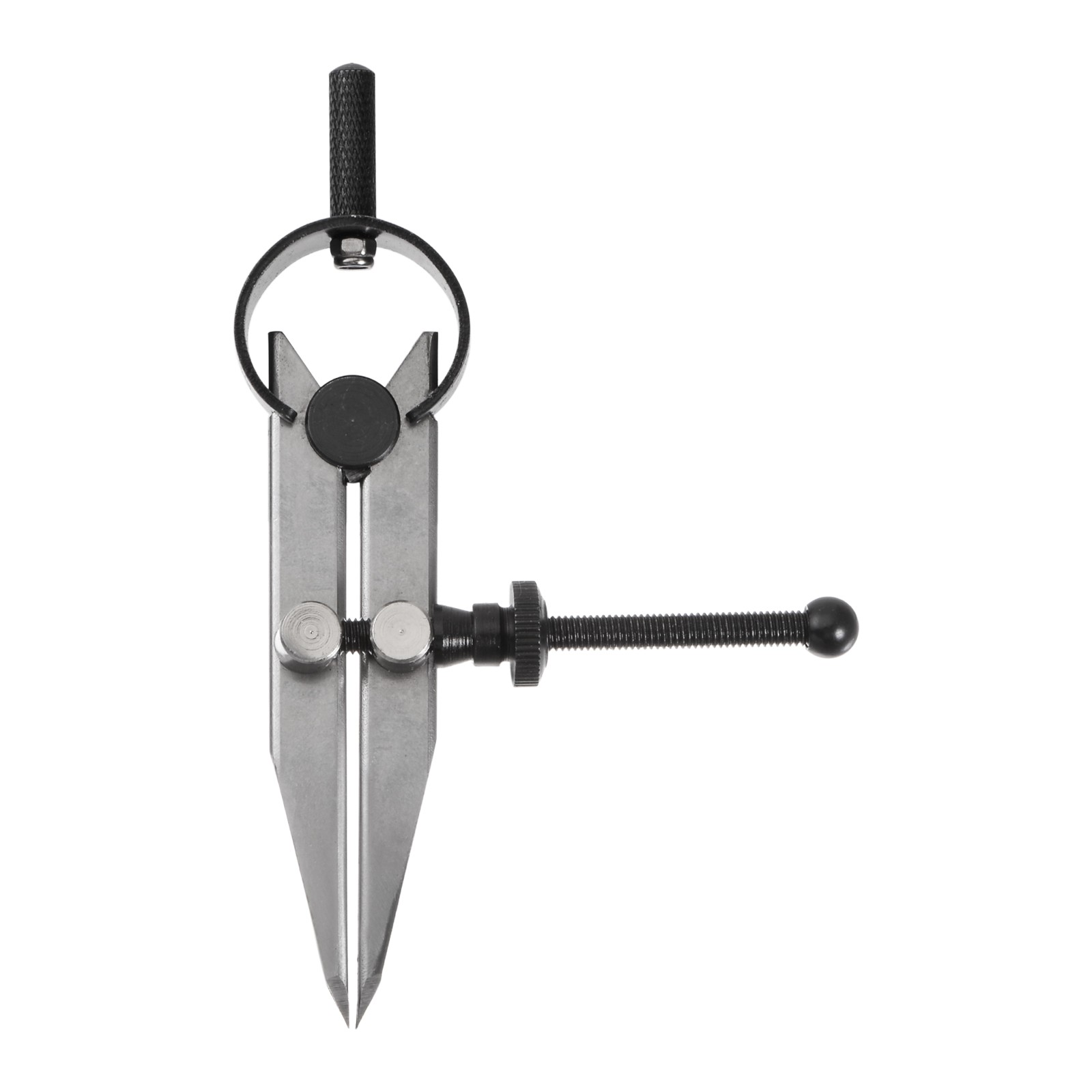 Spring Joint Caliper 3" 75mm Spring Divider Caliper with Solid Nut, Flat Leg